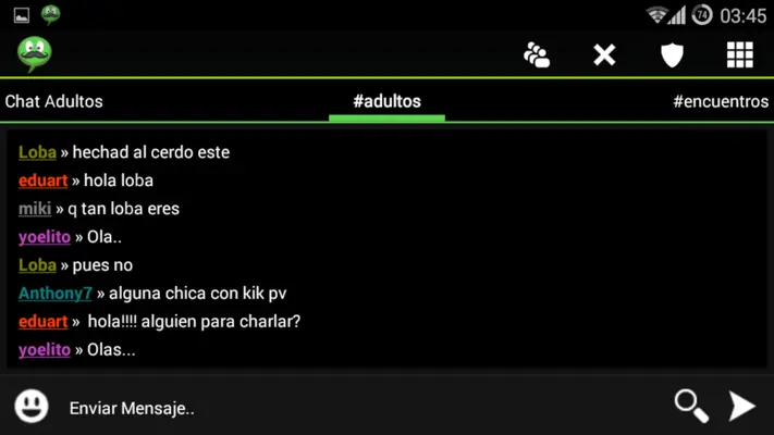 Chat Adultos android App screenshot 0