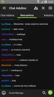 Chat Adultos android App screenshot 3
